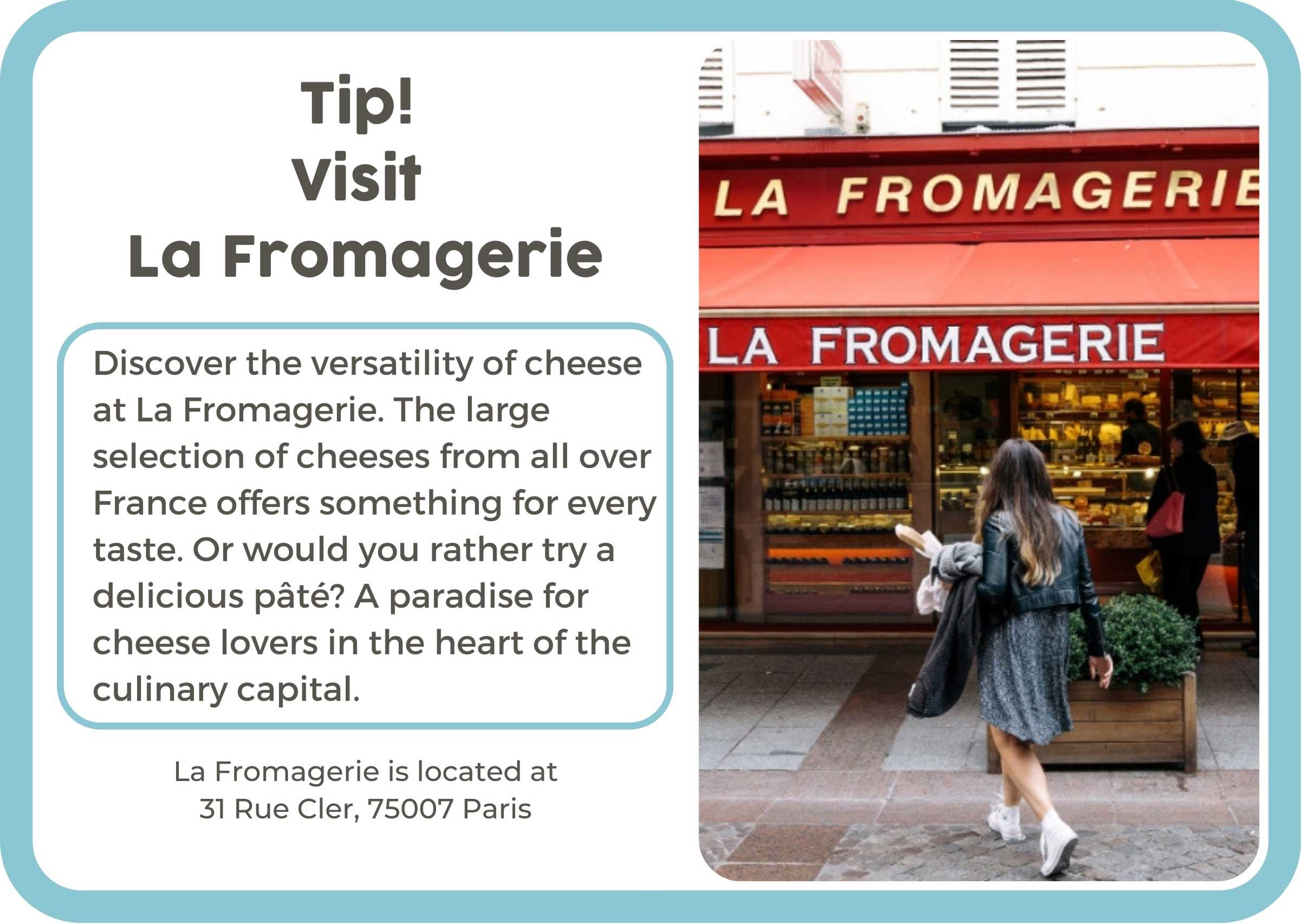 ENG La Fromagerie