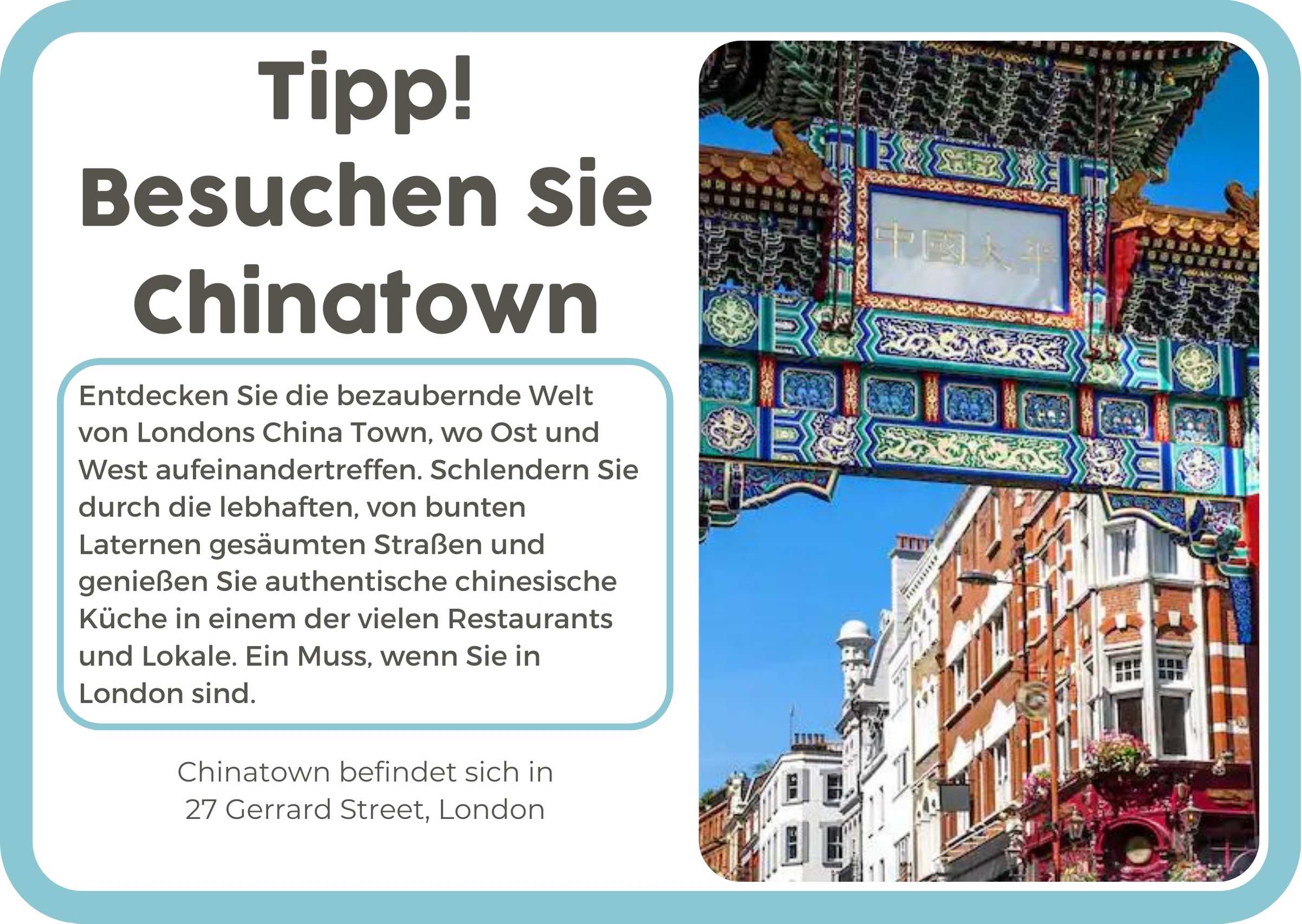 (Duits) EN China Town