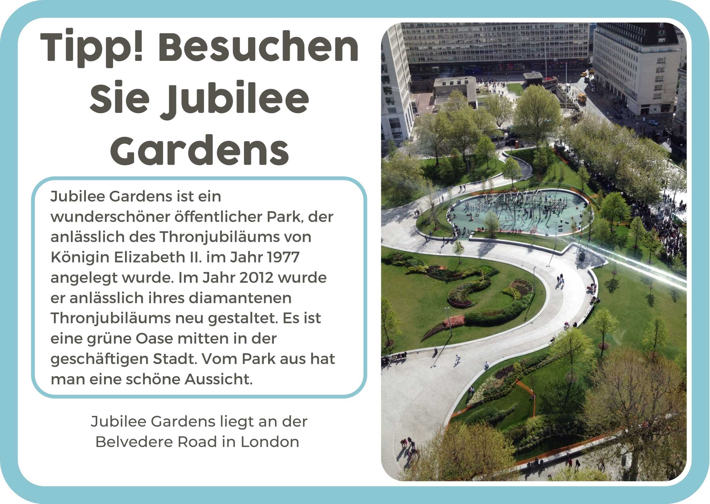 (Duits) EN Jubilee Gardens