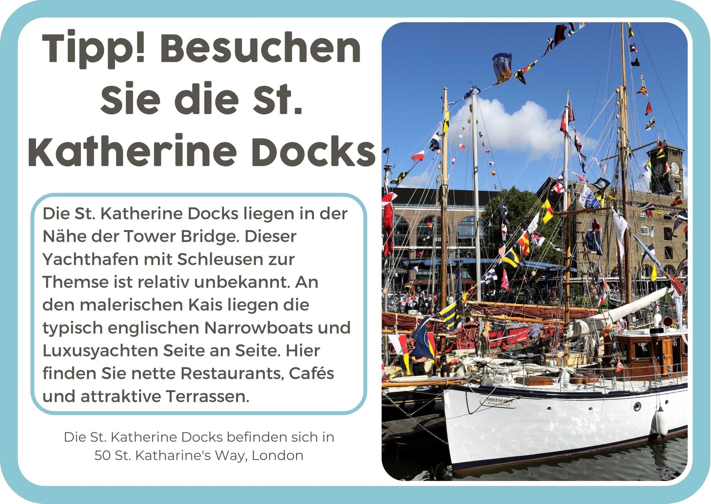 (Duits) EN St. Katherine Dock