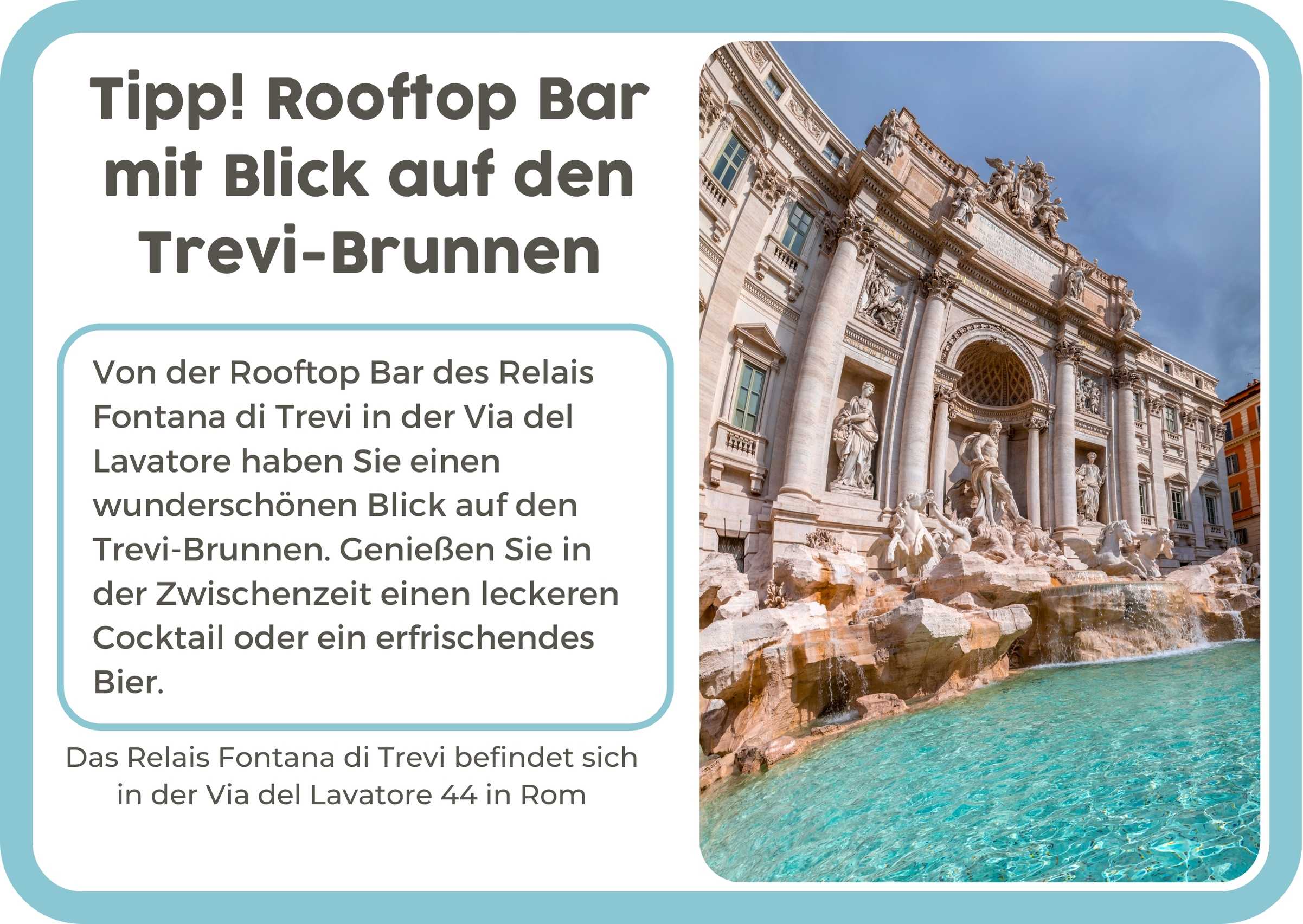 (Duits) Rooftopbar Trevi