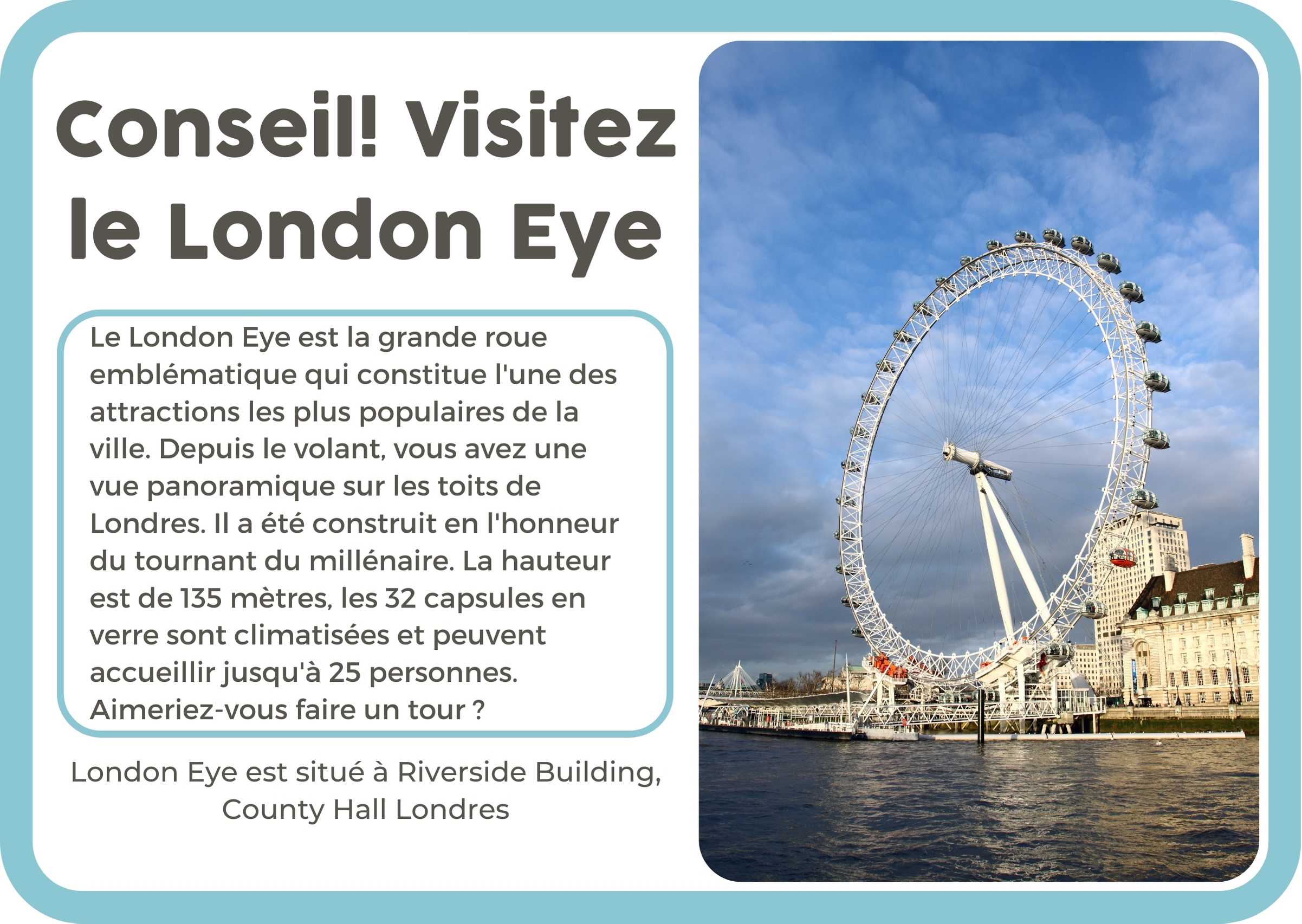 (Frans) EN London Eye