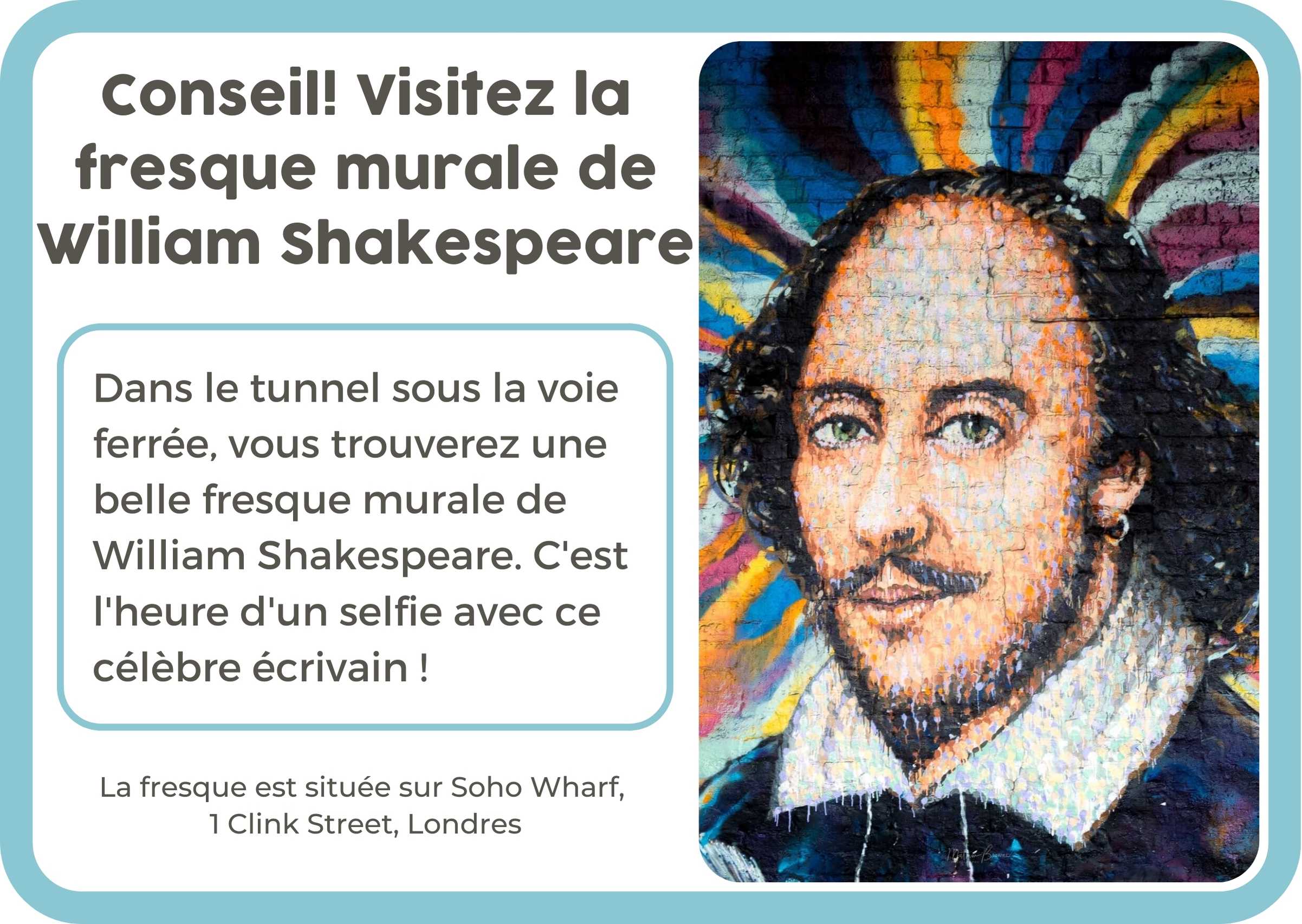 (Frans) EN William Shakespeare Mural