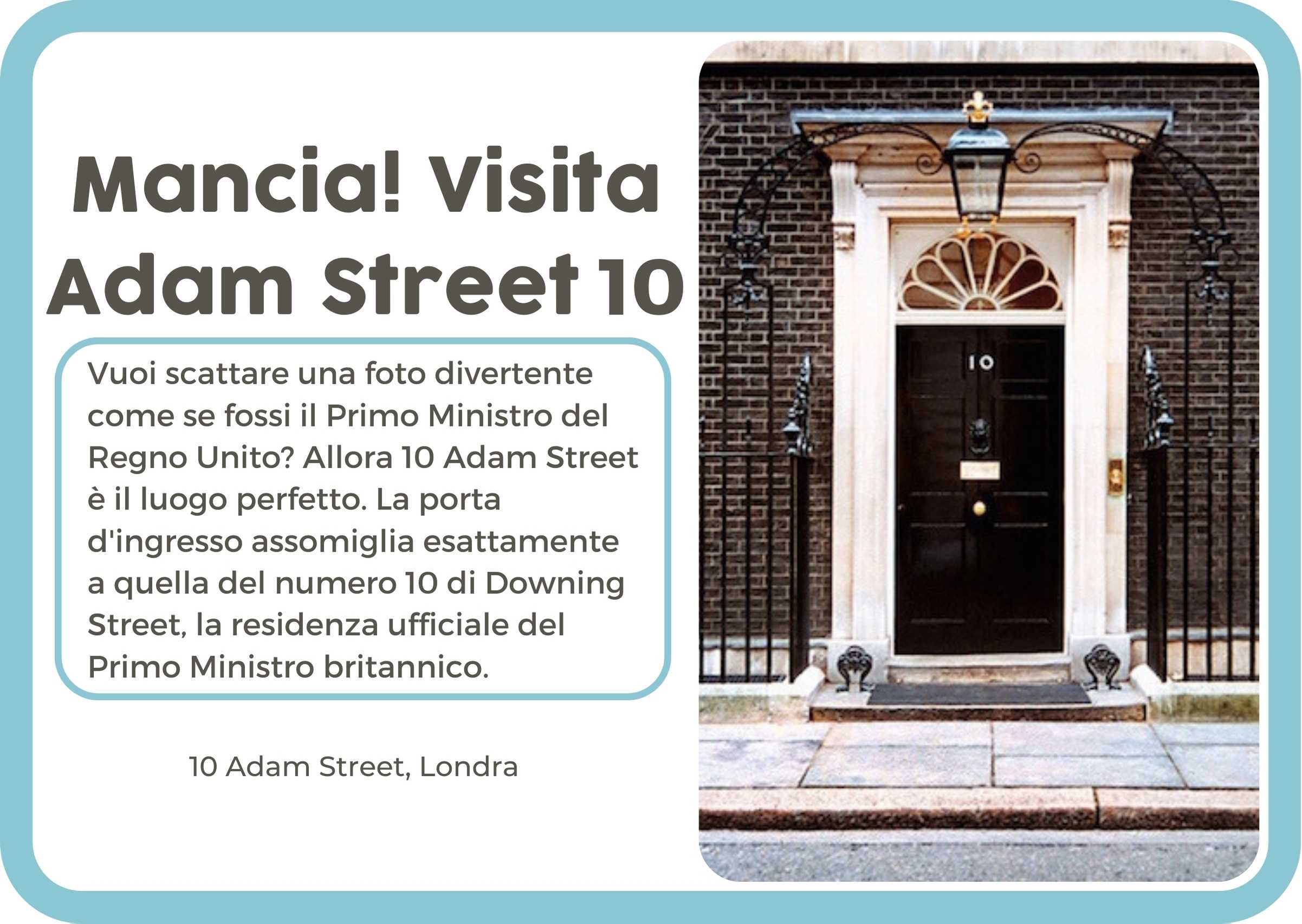 (Italiaans) EN Adam Street 10