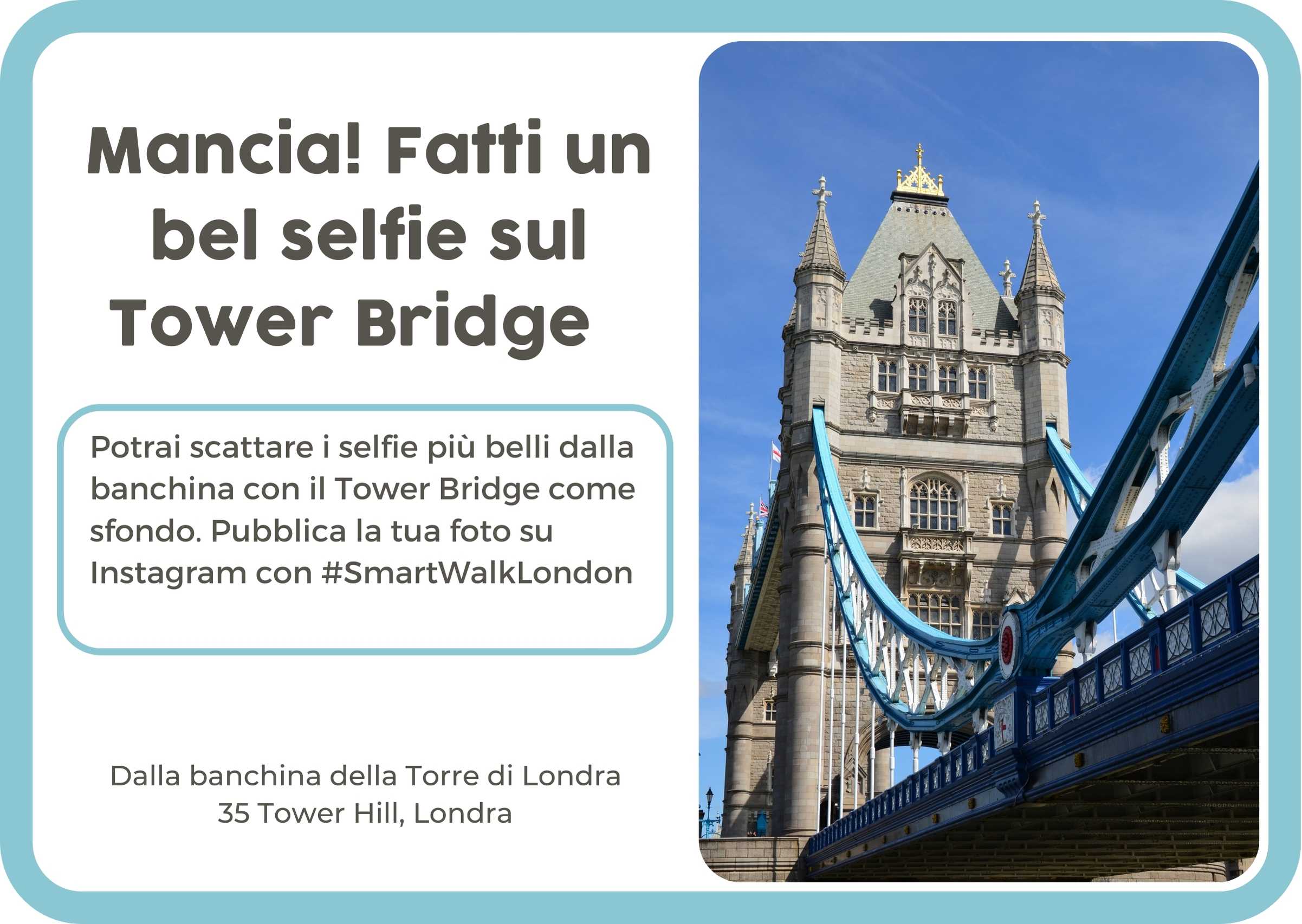 (Italiaans) EN Tower Bridge Selfie