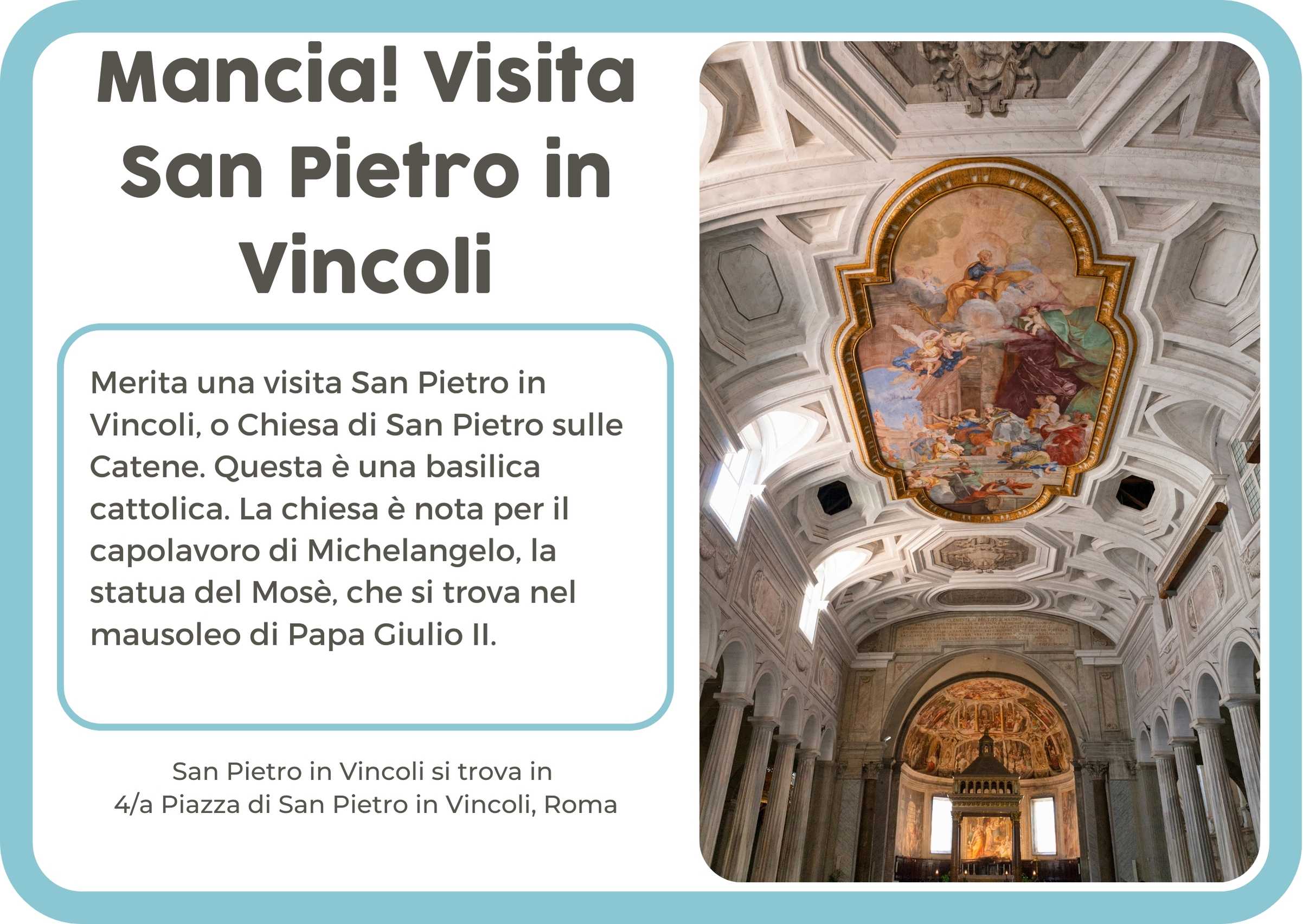 (Italiaans) San Pietro in Vincoli