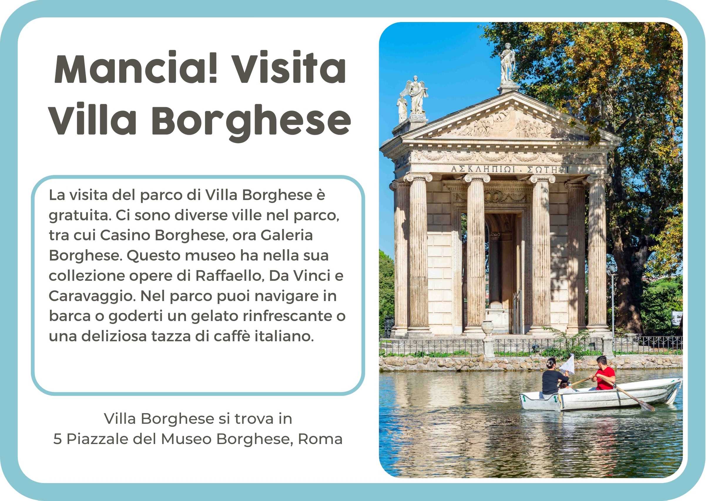 (Italiaans) Villa Borghese