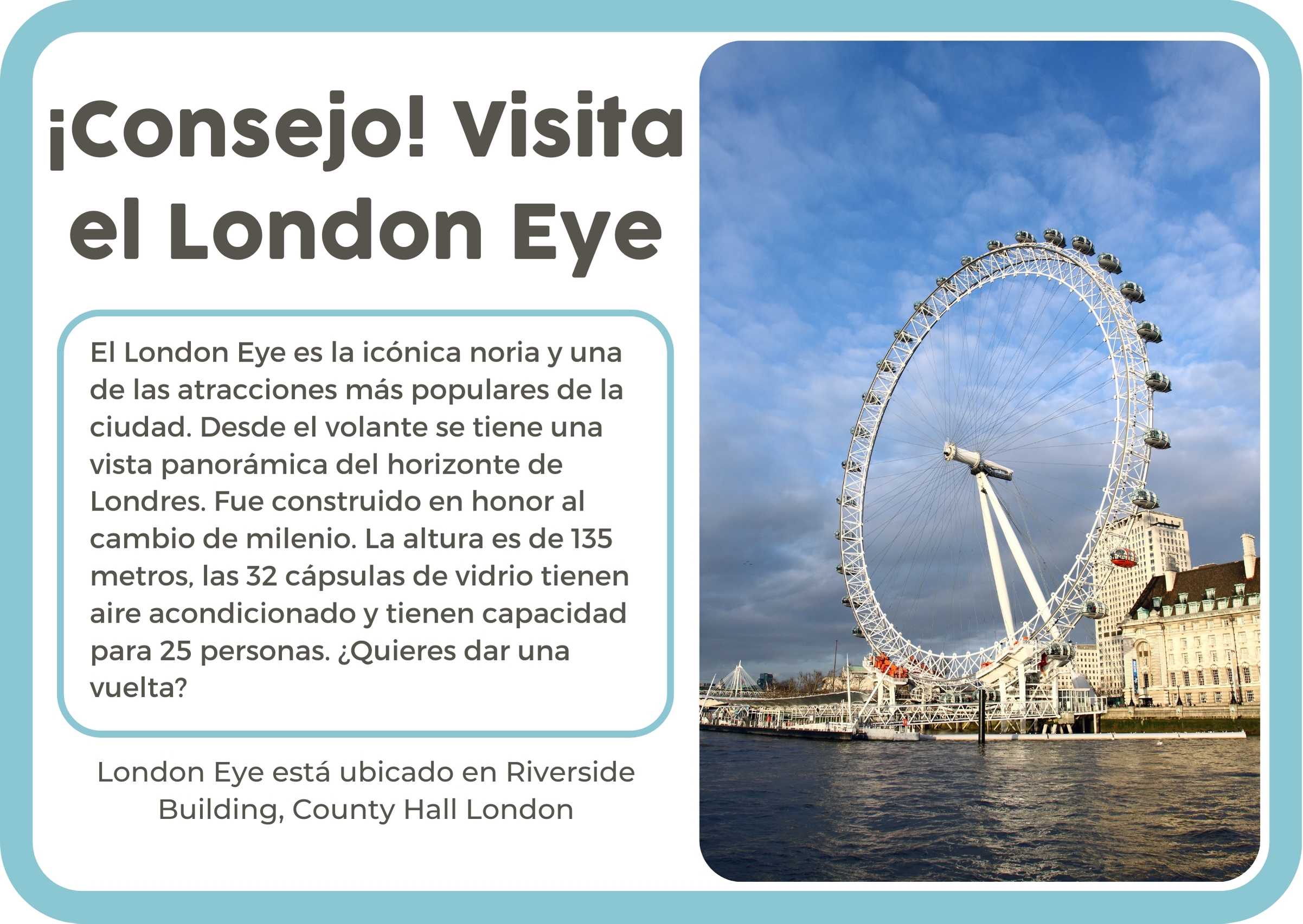 (Spaans) EN London Eye