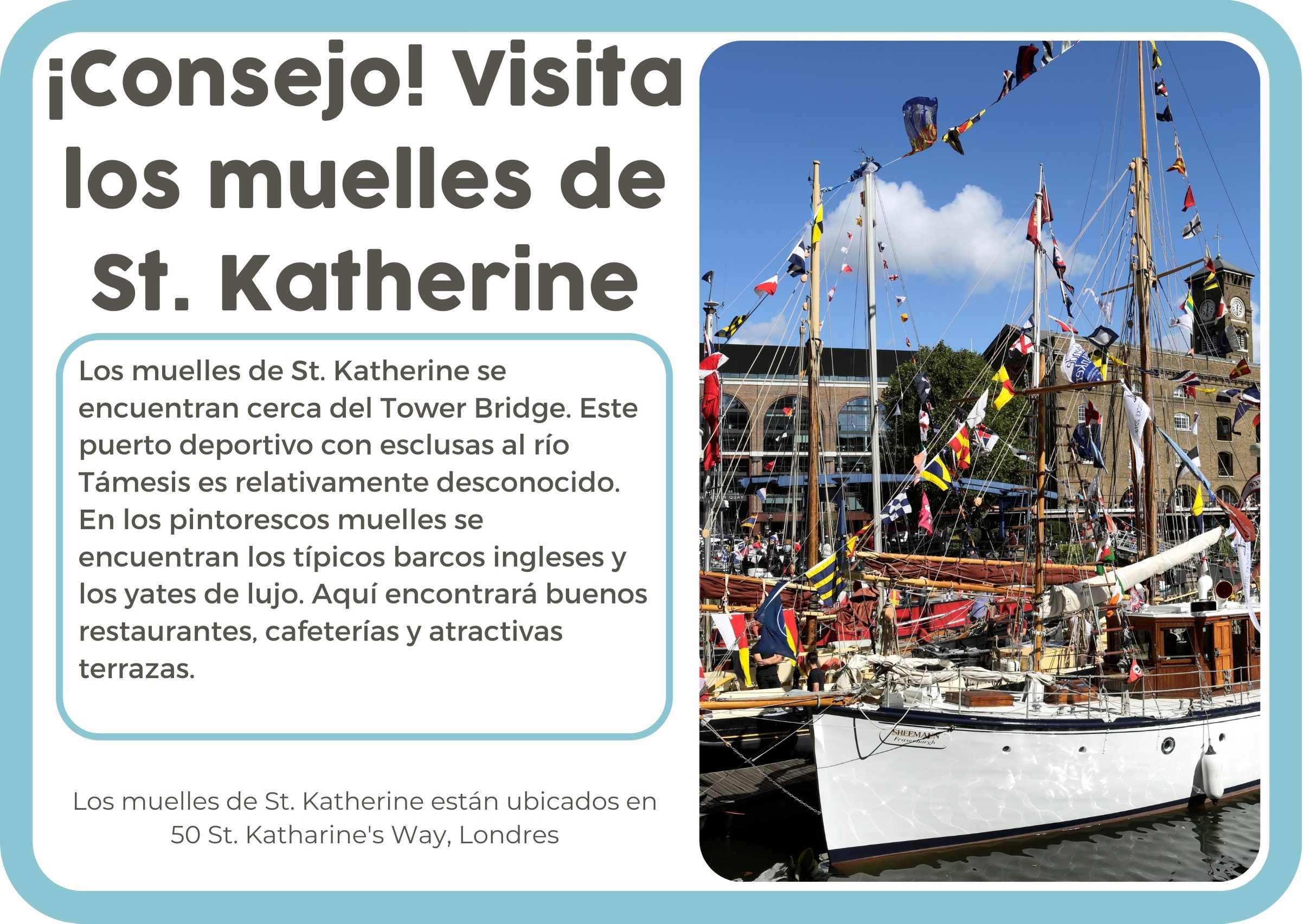 (Spaans) EN St. Katherine Dock