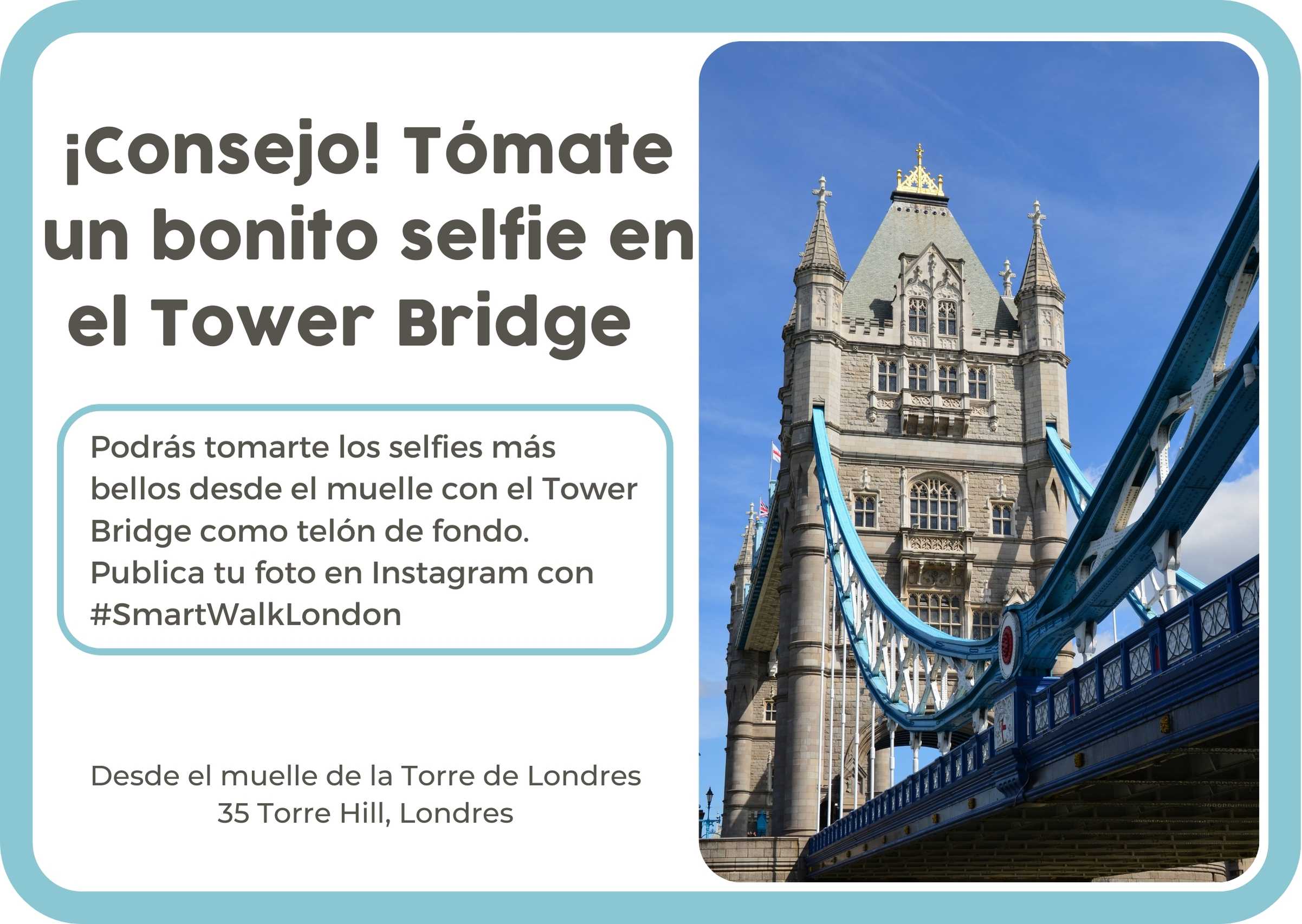 (Spaans) EN Tower Bridge Selfie