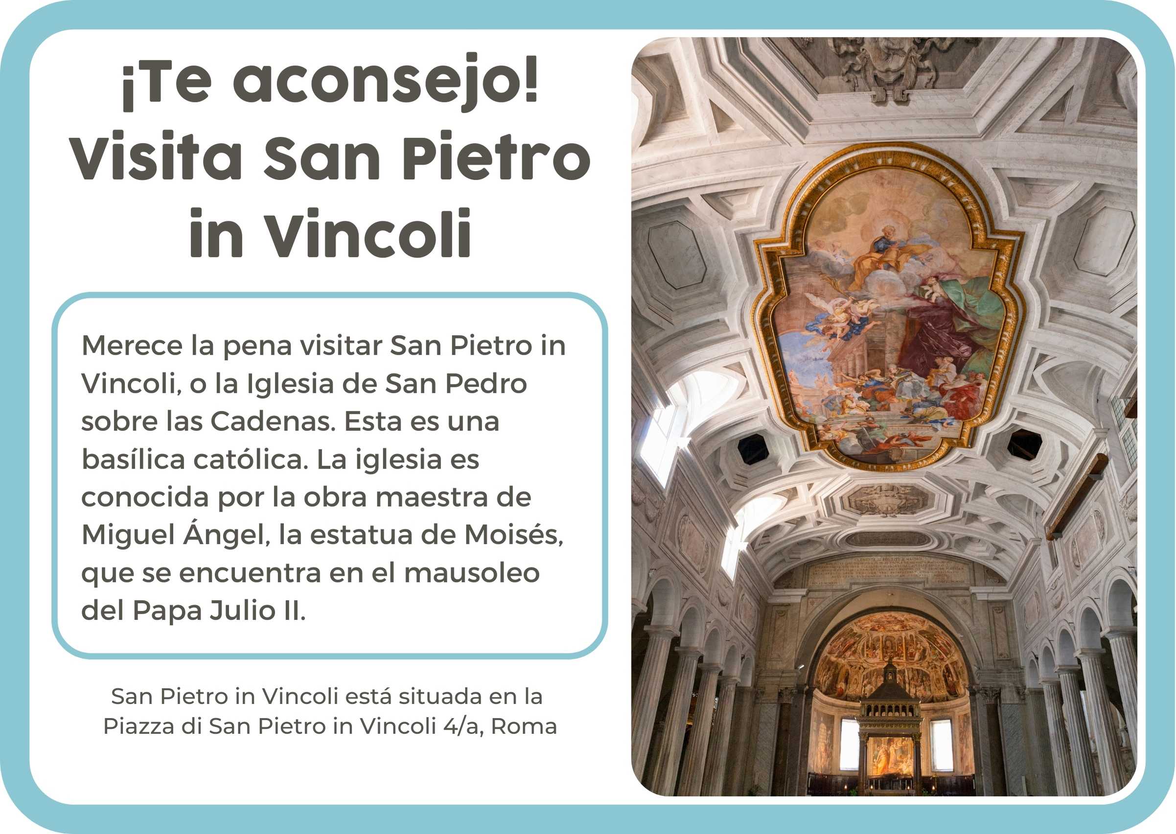 (Spaans) San Pietro in Vincoli