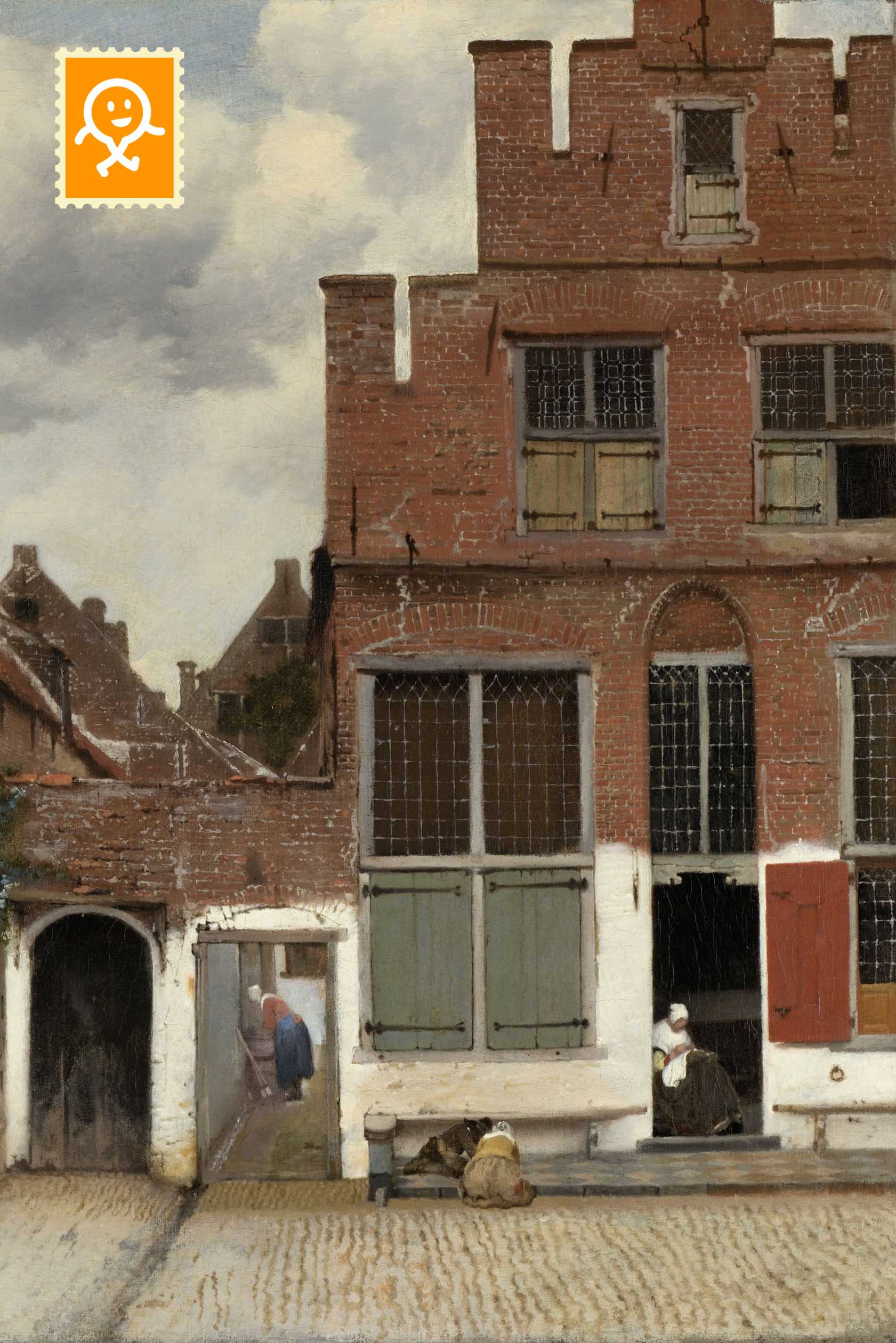 4 Straatje van Vermeer