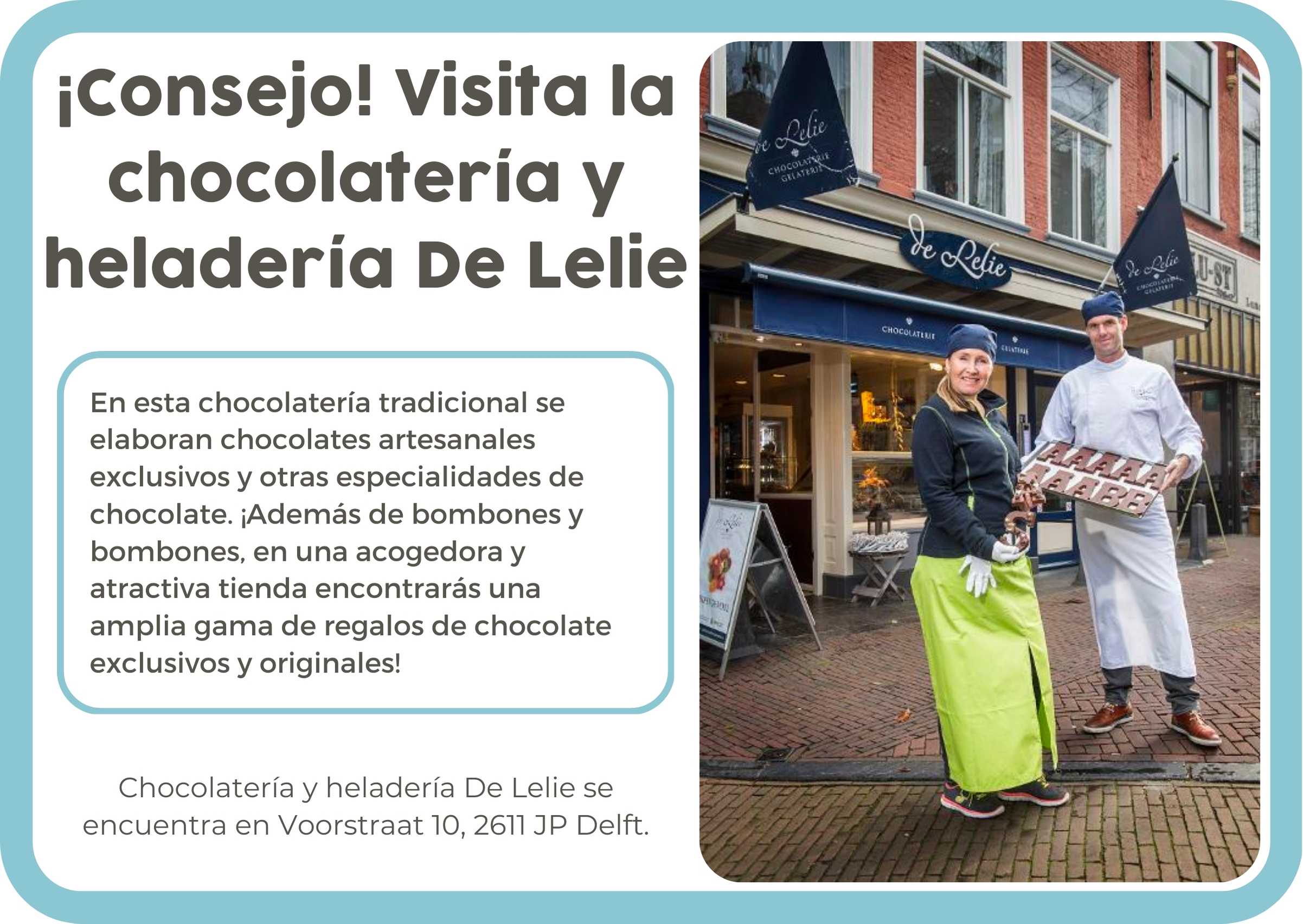(Spaans) 7. NL Chocolaterie