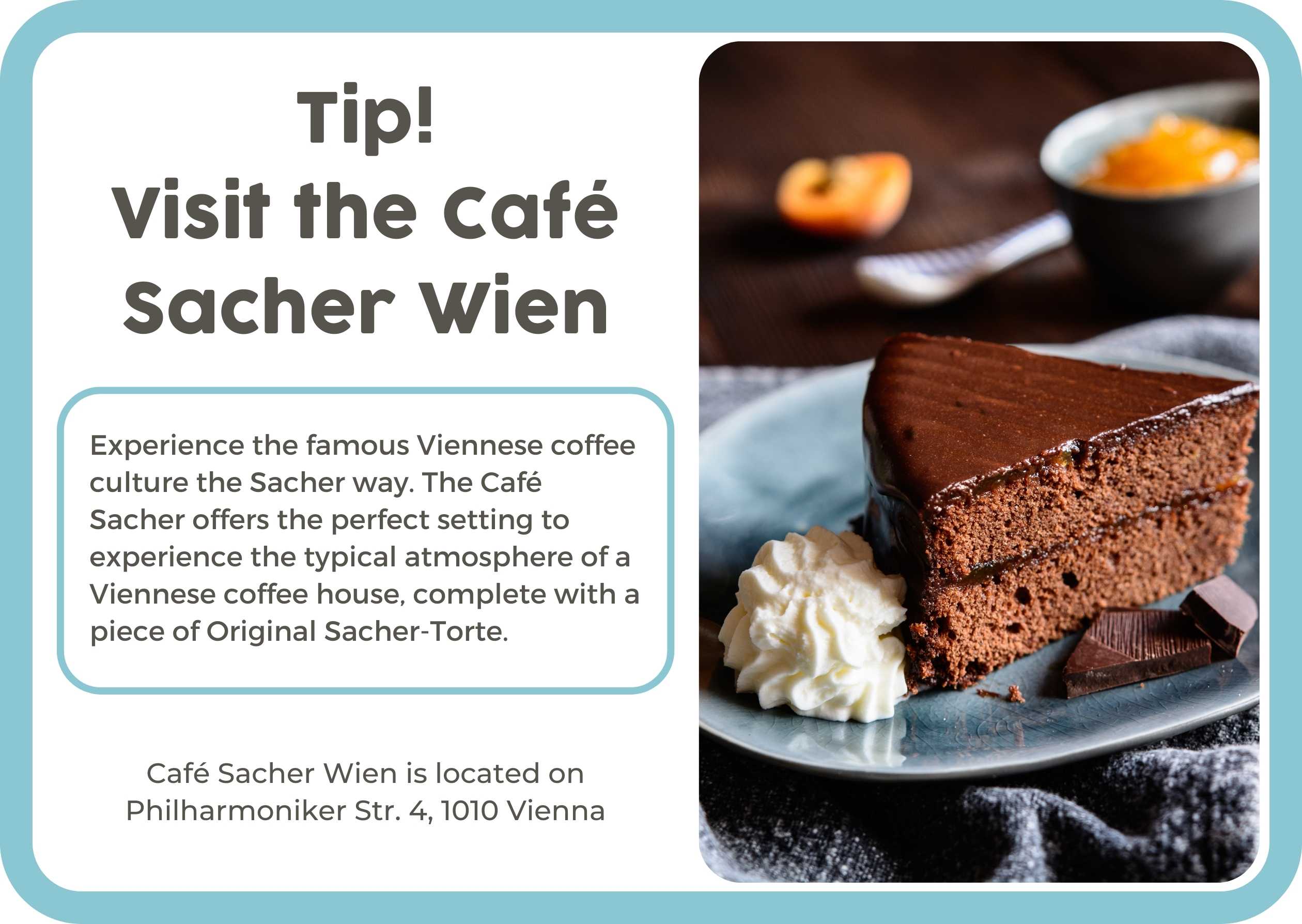 (Engels) 6. Cafe Sacher Wien