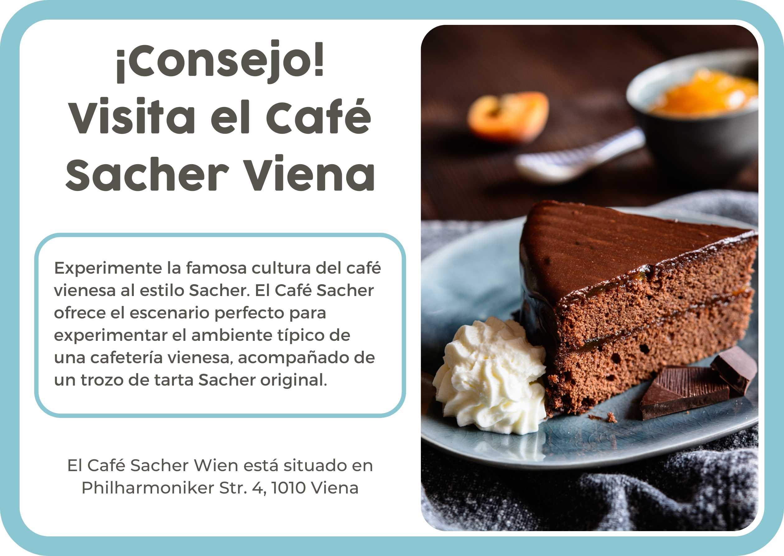 (Spaans) 6. Cafe Sacher Wien