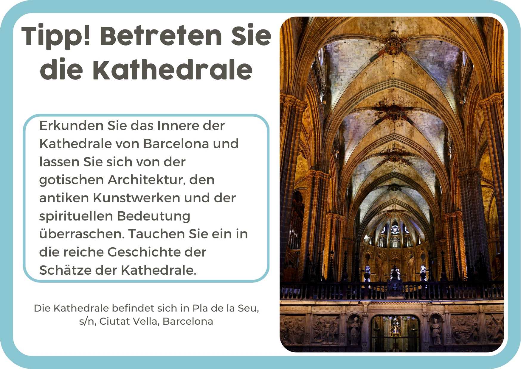 6. (Duits) Catedral de la Santa Creu i Santa Eulalia